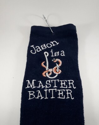 Personalized fishing towels sale